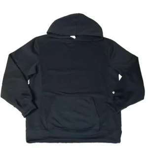 Badger Sport Black YOUTH LS Pullover Hoodie Sweatshirt Double Pockets