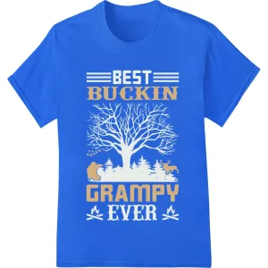 Best Buckin Grampy - Heartwarming Hunting Design for Grandpa