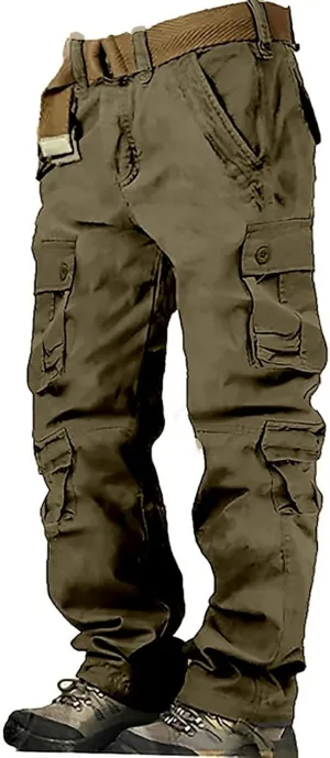 Cargo para and Winter High Street Leisure Loose Sports Running Solid Color Lace Up Cargo Pants Athletic Pants for