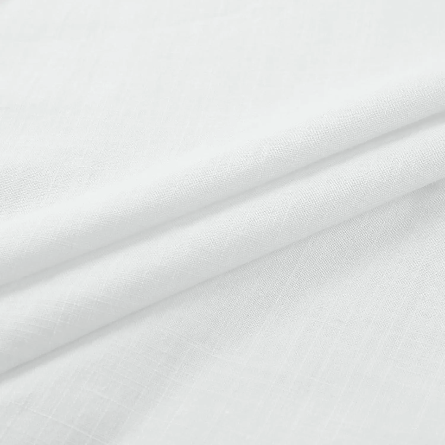 Crewneck Linen Tops for Women 2025 Summer Casual T Shirts Loose Short Sleeve Cotton and Linen Blouses Tee