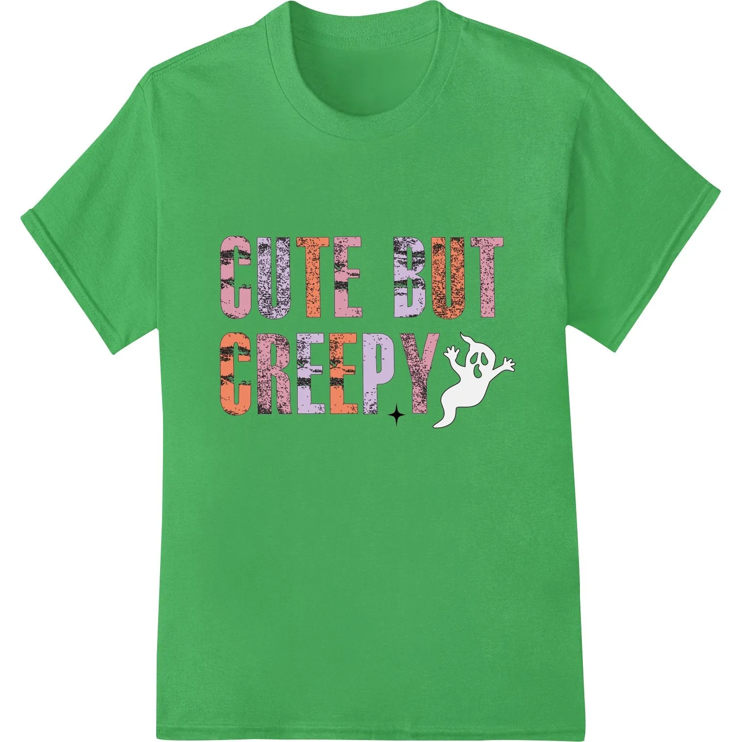Cute but Creepy: Adorable Halloween Ghost DTF Print