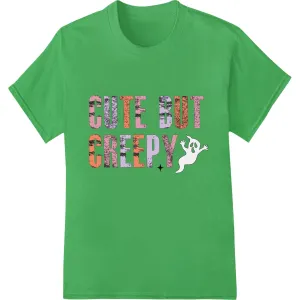 Cute but Creepy: Adorable Halloween Ghost DTF Print