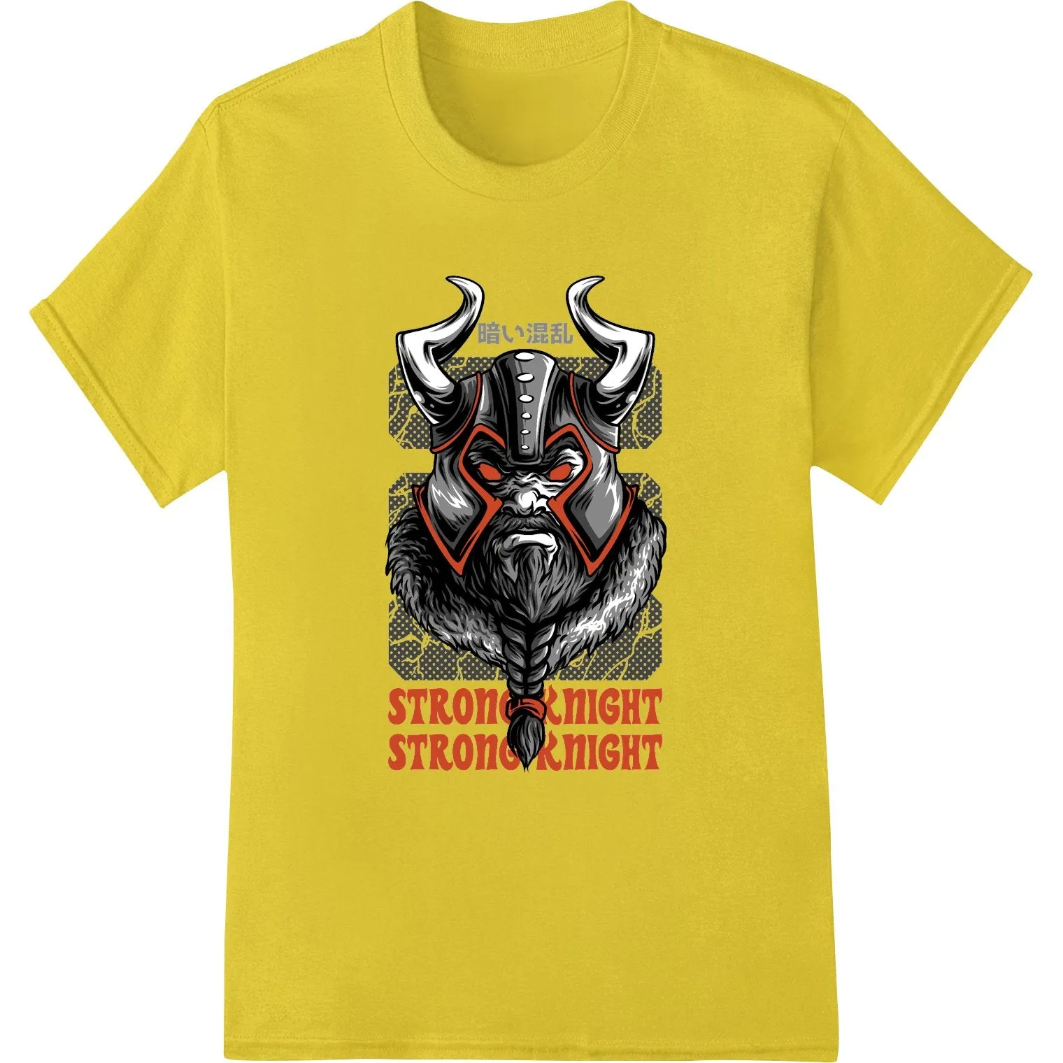 Fierce Viking Warrior - Bold DTF Print Heat Transfer