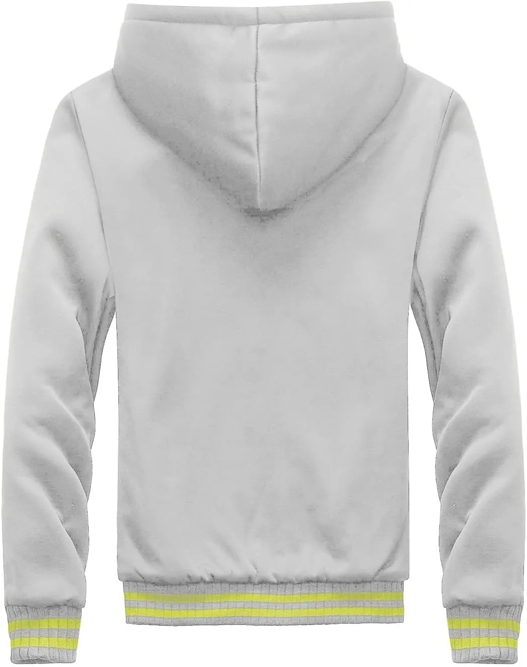 Fleece Hoodie Men Winter Thick Zipper Sweatshirts Workout Baseball Coat Casual Warm Hooded Pullover Jacket Sport Coats