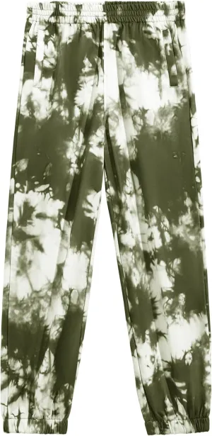 Haloumoning Boys Tie Dye Pants Kids Athletic Sweatpants Sports Joggers with Pockets 5-14 Years