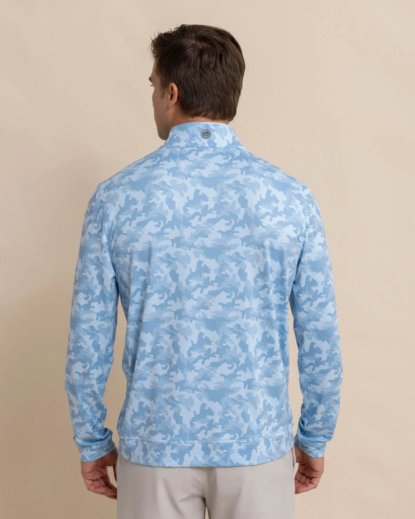 Island Camo Print Cruiser Quarter Zip