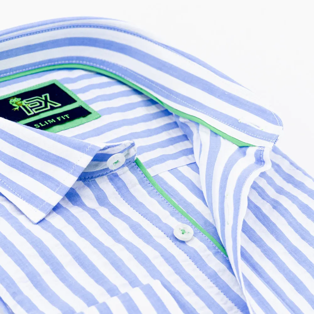 Ivan - Blue Button Down Shirt