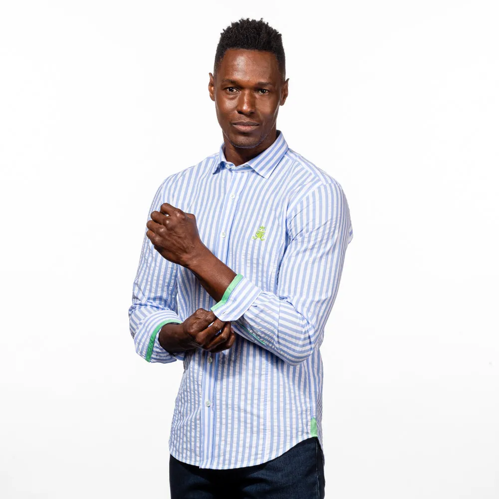 Ivan - Blue Button Down Shirt