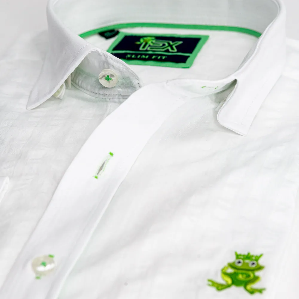 Ivan - White Button Down Shirt