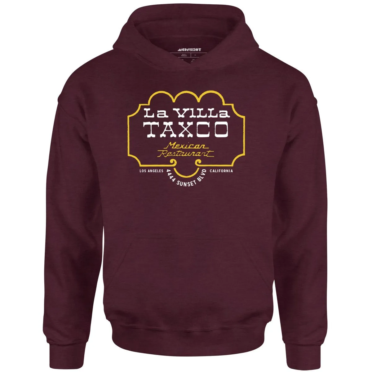 La Villa Taxco - Los Angeles, CA - Vintage Restaurant - Unisex Hoodie