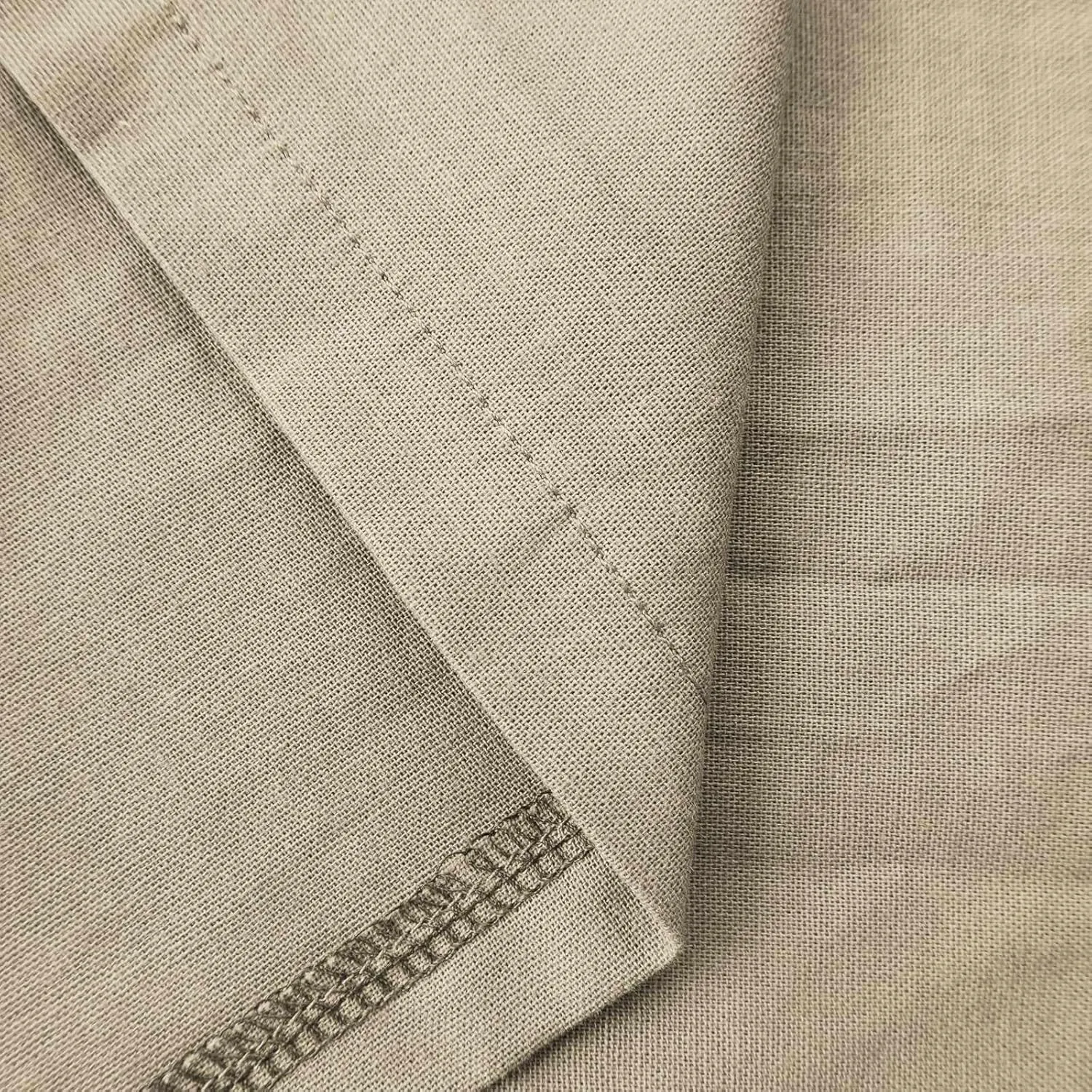Linen Shirt for Men Button Collared T-Shirt Short Sleeve Summer Beach Clothes Casual Hawaiian Dress Tops with Two Pocket