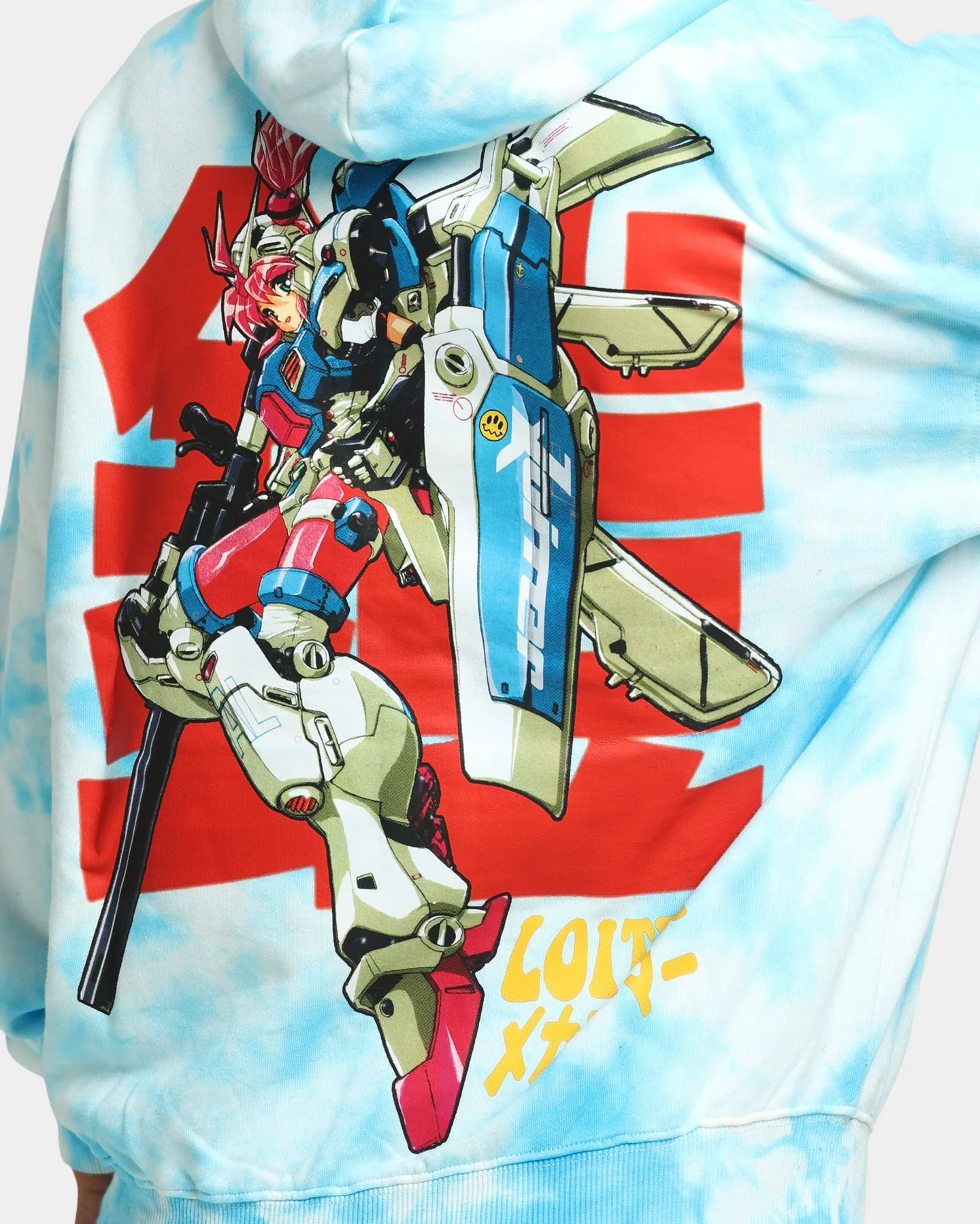 Loiter Eternal Tie Dye Hoodie Blue