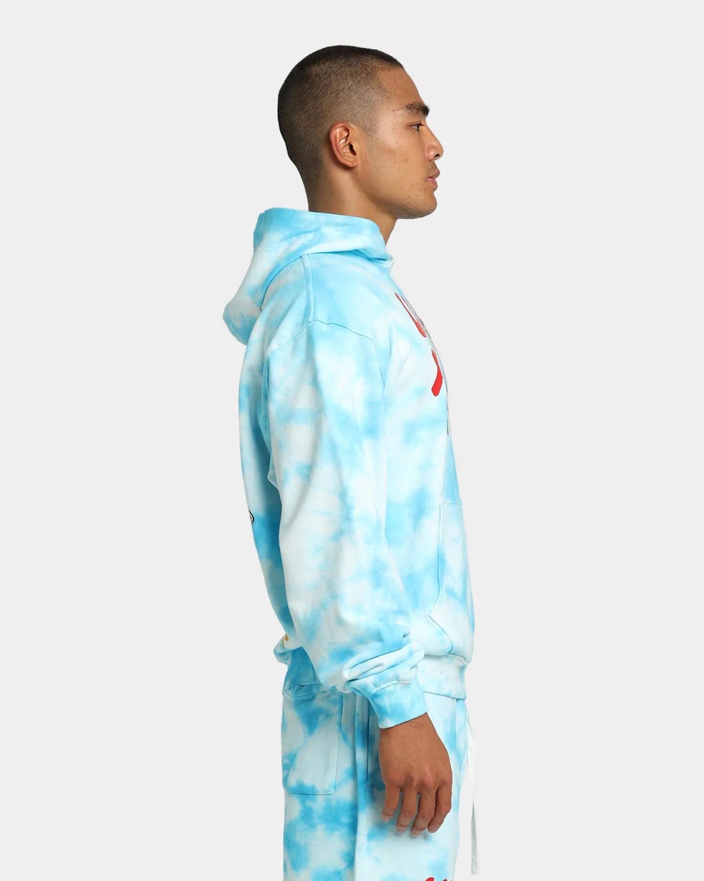 Loiter Eternal Tie Dye Hoodie Blue
