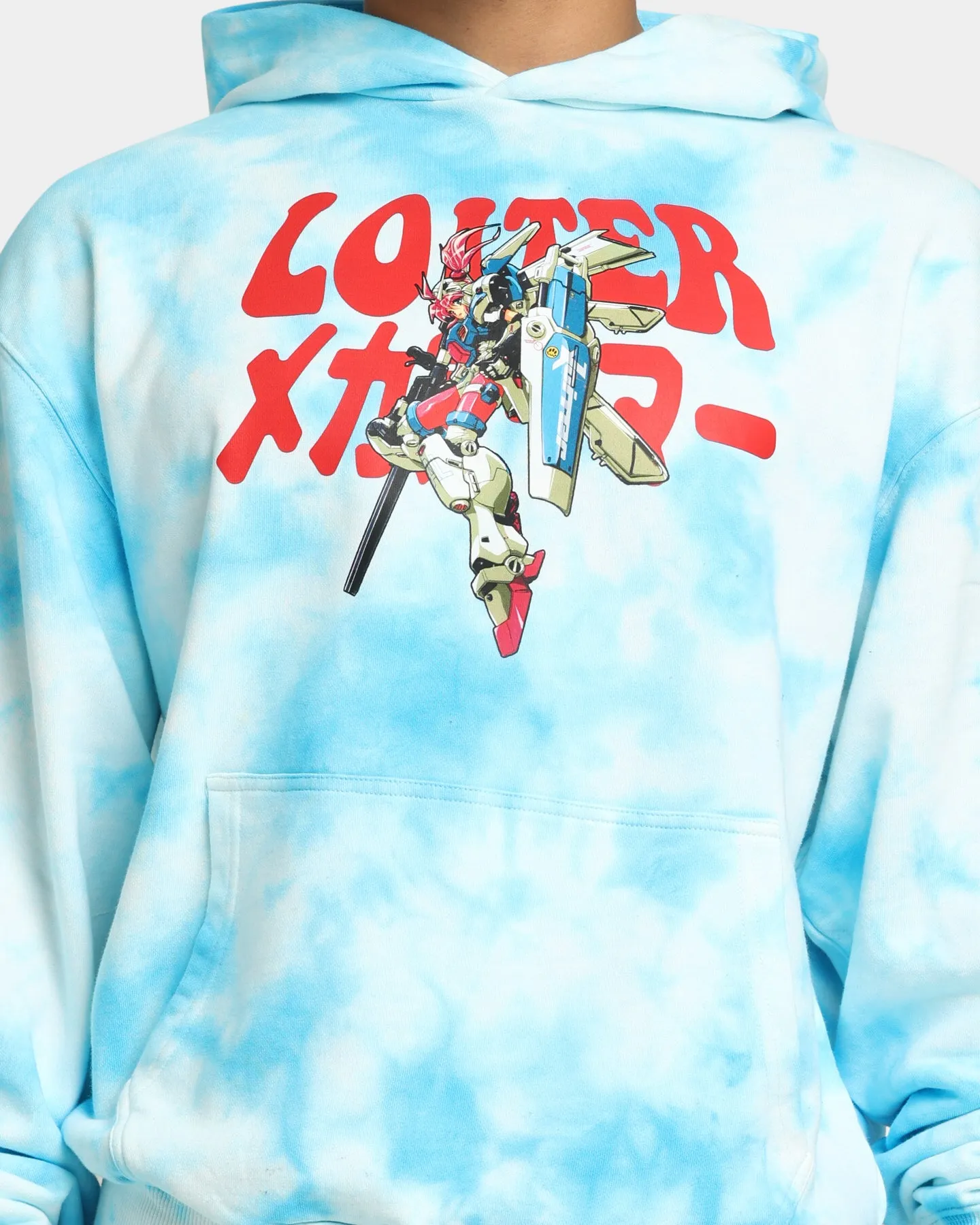 Loiter Eternal Tie Dye Hoodie Blue