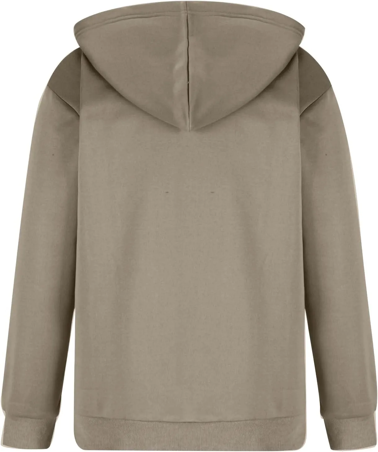 Mens Zip Up Hoodie Lightweight Long Sleeve Fleece Jackets Loose Sport Full Zip Oversized Sweatshirt with Pockets