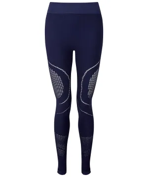 Navy - Women's TriDri® seamless '3D fit' multi-sport reveal leggings