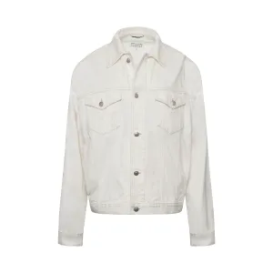 Oversize Denim Jacket in White