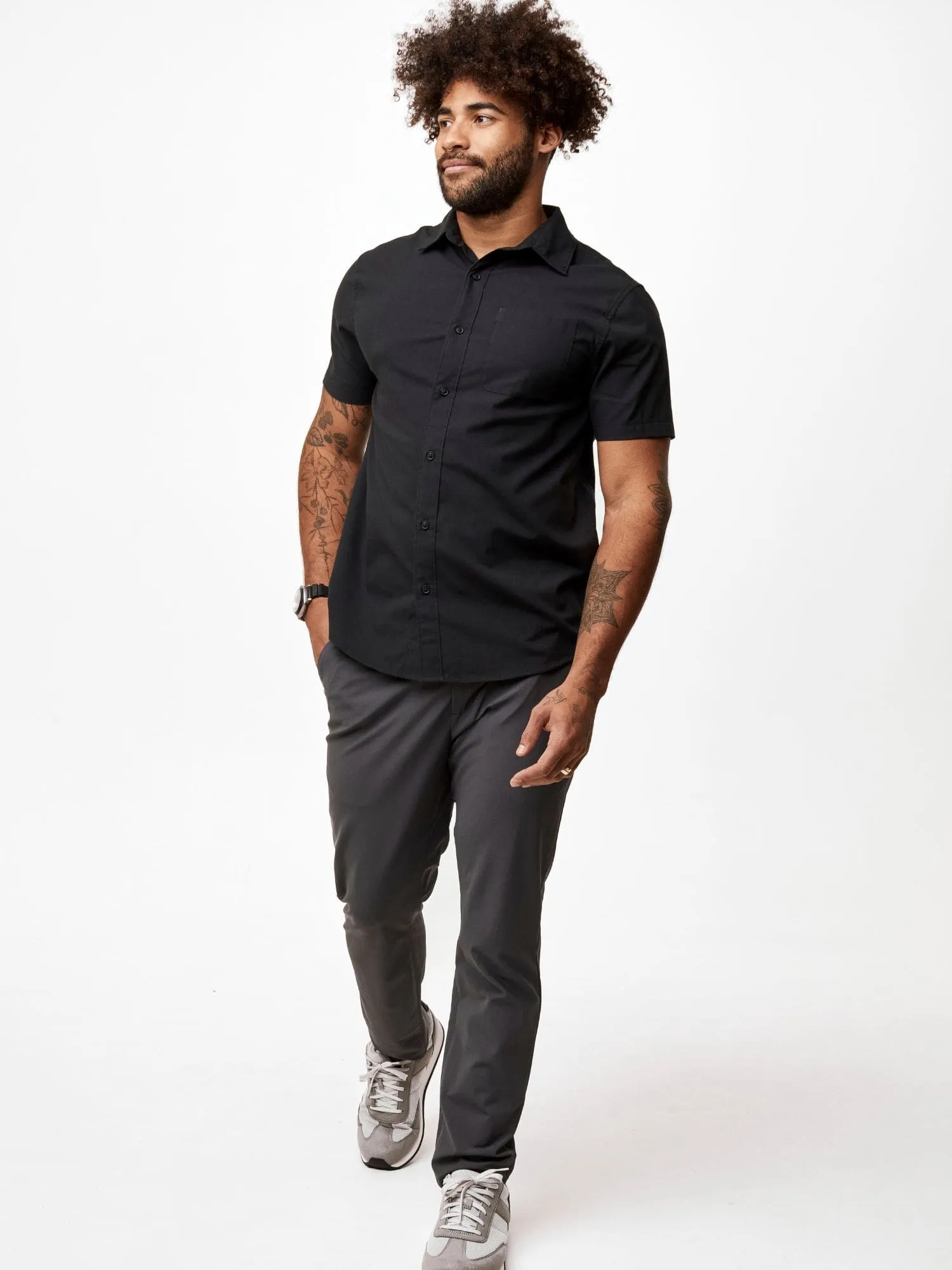 Short Sleeve Stretch Button Up Best Sellers 3-Pack
