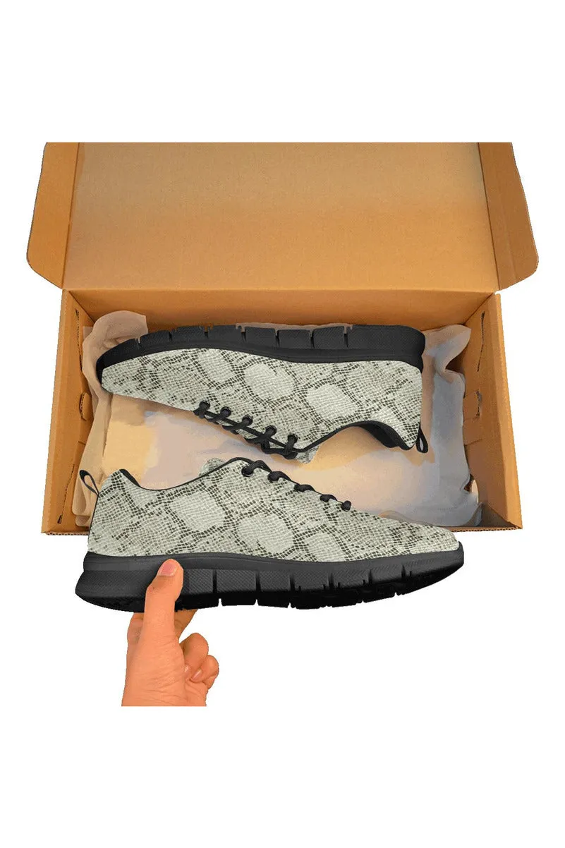 Snake Skin Women's Breathable Running Shoes