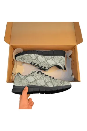Snake Skin Women's Breathable Running Shoes