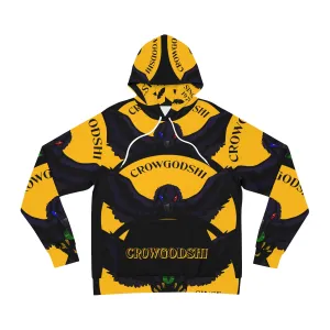 Special Edition Crowgodshi Designer Hoodie, GOLD LOGO