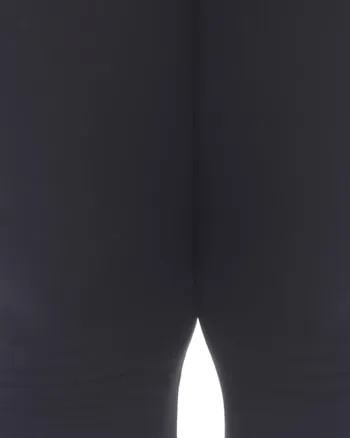 Super-Stretch Solid Leggings | Black
