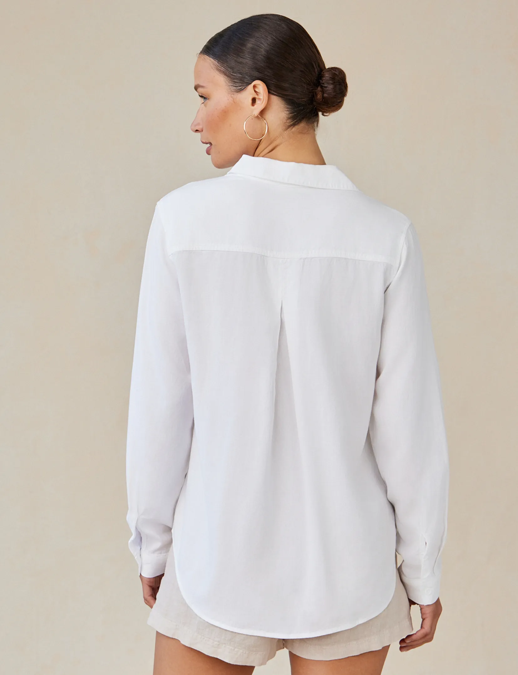 The Classic Button Down, White
