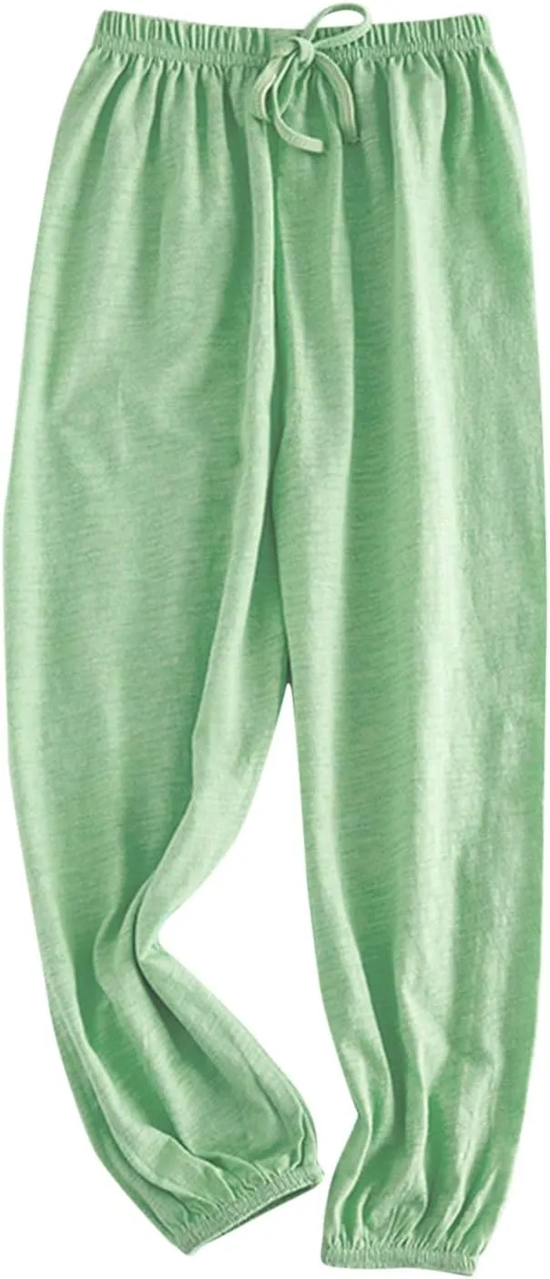 Toddler Girl Boy Soild Elastic Basic Sweatpants Casual Joggers Sports Dance Pants Loose Cotton Pants for Girls