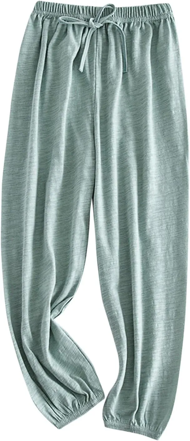Toddler Girl Boy Soild Elastic Basic Sweatpants Casual Joggers Sports Dance Pants Loose Cotton Pants for Girls
