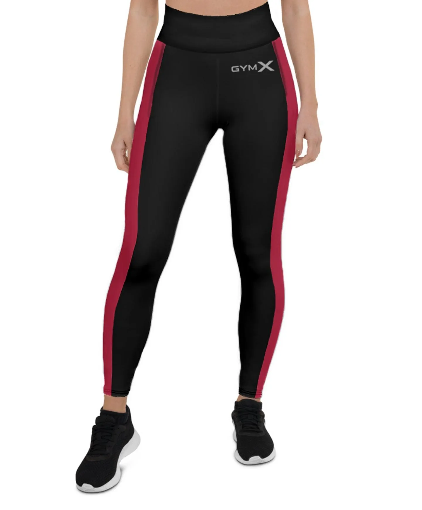 UFO Black leggings with pink panel - Sale