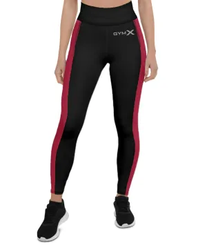 UFO Black leggings with pink panel - Sale