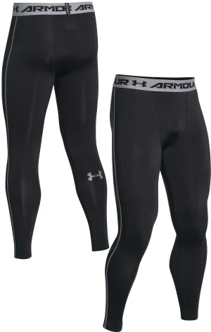UNDER ARMOUR Men HeatGear Armour Compression Leggings Tights Size S-M