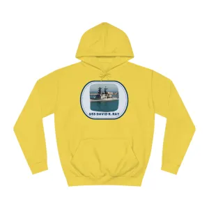 USS David R. Ray United States Ships POD Unisex College Hoodie