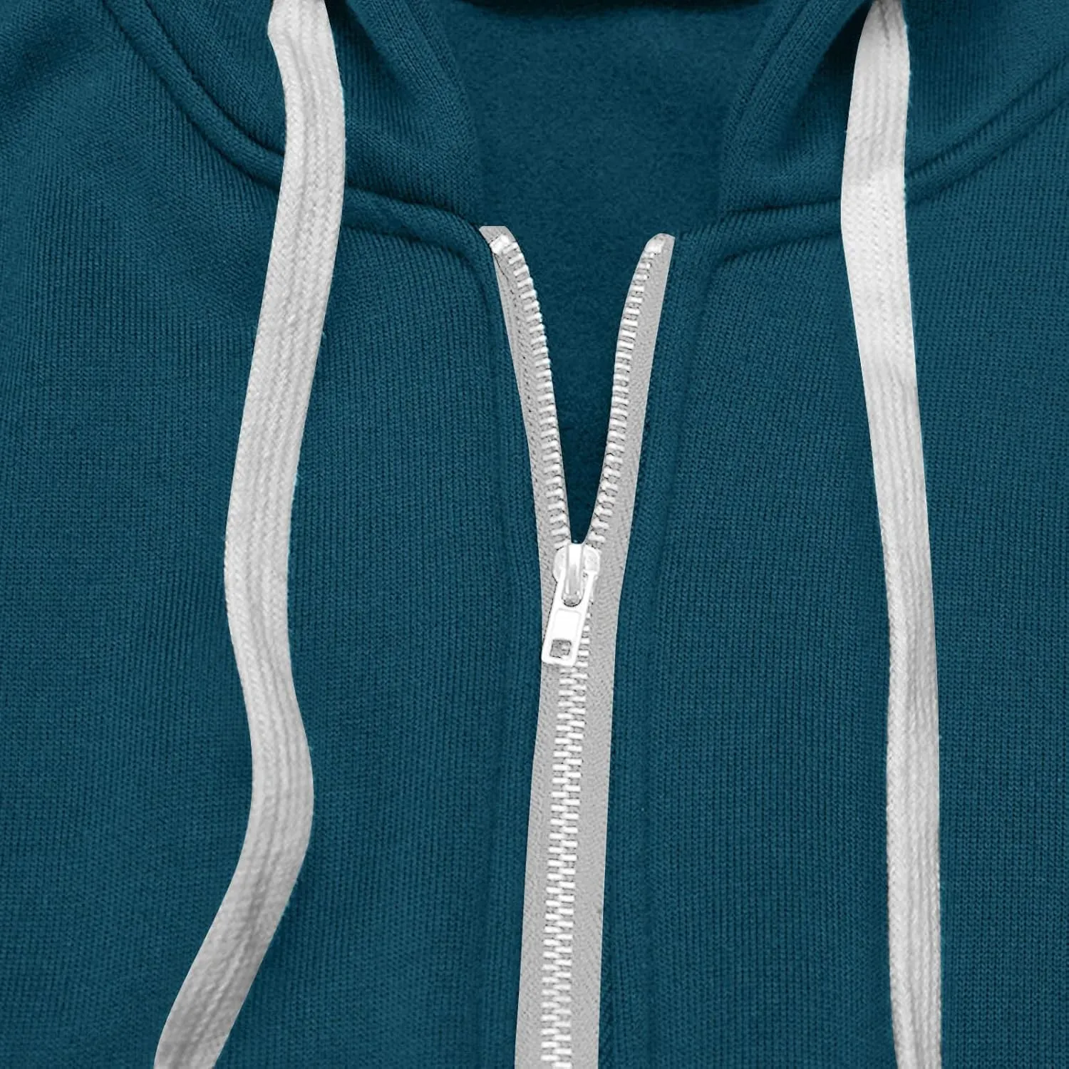 Women Long Sweatshirt Solid Color Full Zip Fleece Plush Hoodies Pullover Loose Fit Casual Clothes Fall Winter Shirts